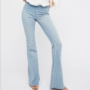 Free People Penny Pull-On Flare jeans